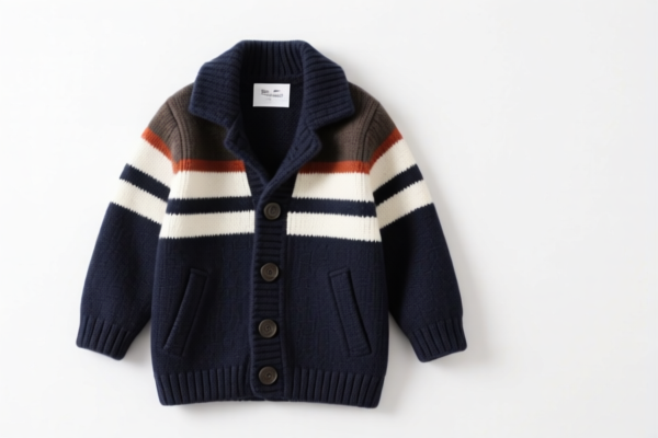 Boys' knitted coat