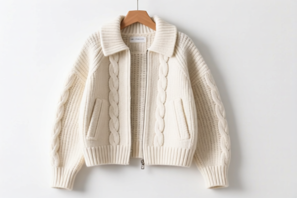 Women's knitted jacket