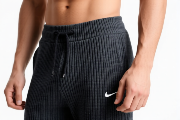 Men's knitted sports trousers