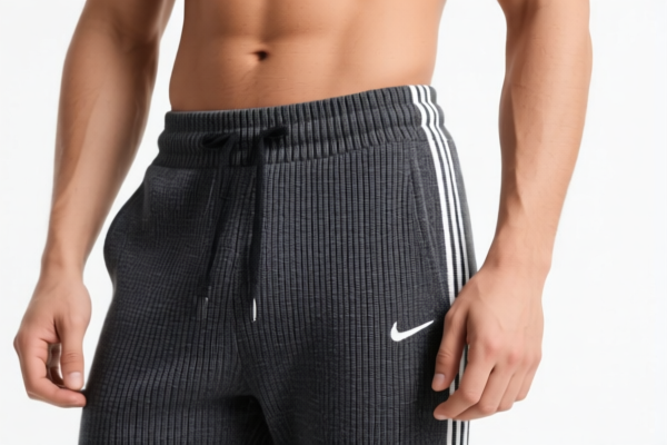 Men's knitted sports trousers