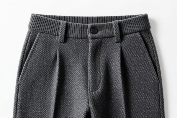Men's knitted work trousers