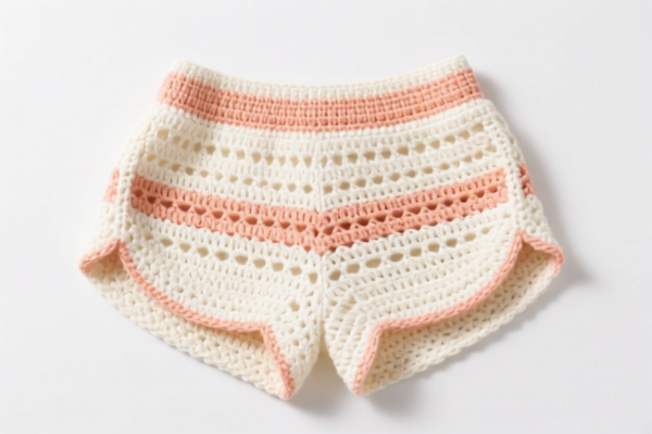 Women's crocheted sports shorts