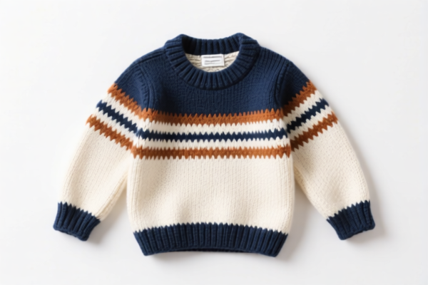 Boys' Crocheted Sweater