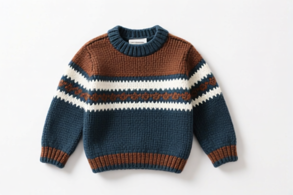 Boys' Crocheted Sweater