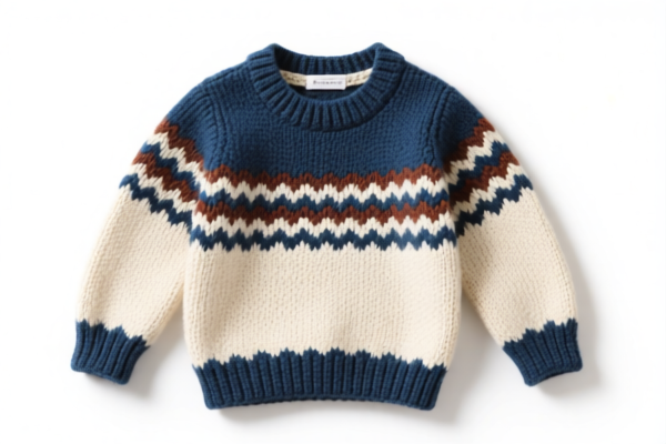 Boys' Crocheted Sweater