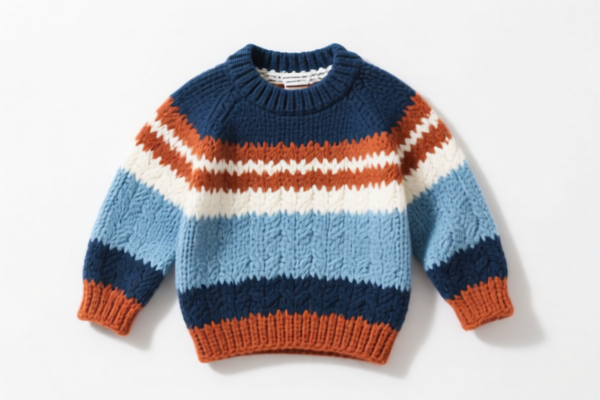 Boys' Crocheted Sweater