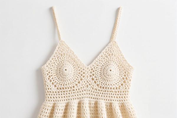 Women's crocheted summer dress