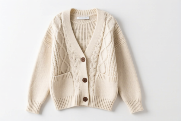 Women's knitted cardigan