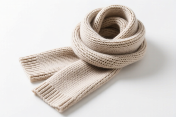 Women's knitted scarf