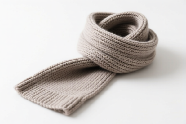 Women's knitted scarf