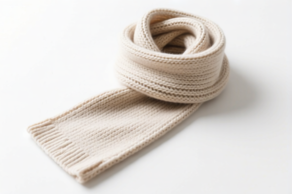 Women's knitted scarf