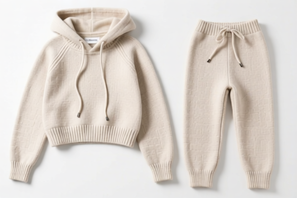 Women's knitted sportswear set
