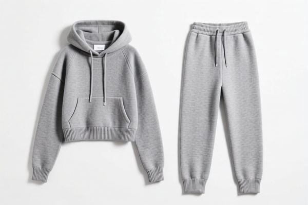 Women's knitted sportswear set