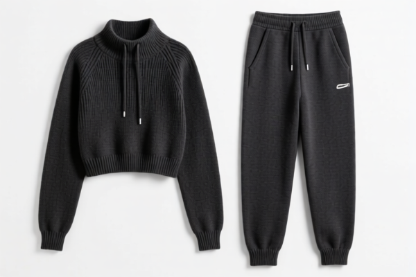 Women's knitted sportswear set