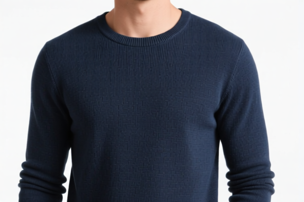 Men's Cotton Knitted Long Sleeve T