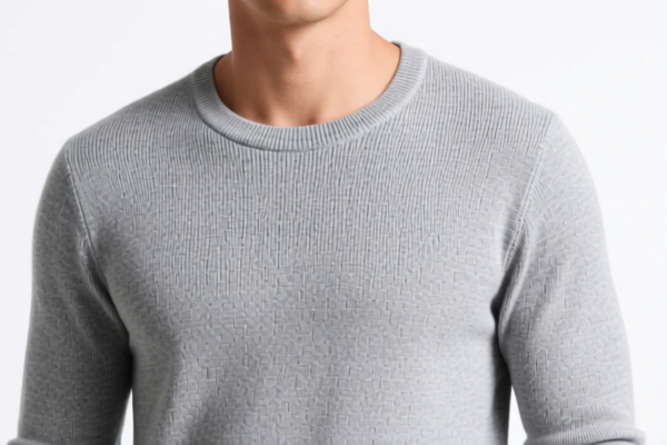 Men's Cotton Knitted Long Sleeve T