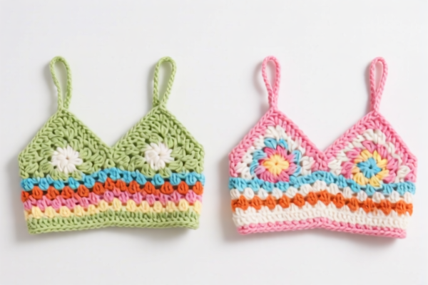Girls' Crocheted Tops