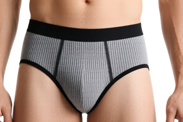 Men's Elastic Knitted Underwear Bodysuits