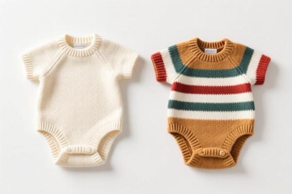 Other Material Children's Knitted Bodysuits