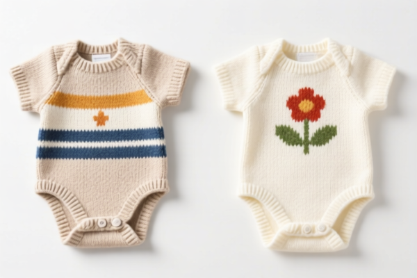 Other Material Children's Knitted Bodysuits