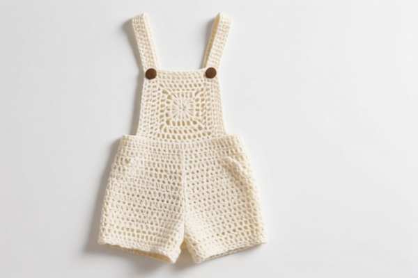 Women's Crocheted Coveralls