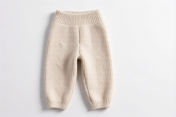Girls' knitted pants