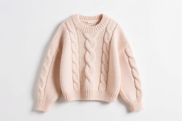 Girls' knitted sweater