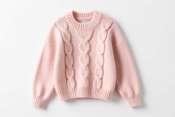 Girls' knitted sweater