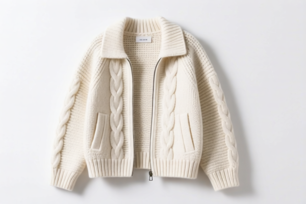 Women's knitted jacket