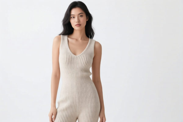 Women's knitted jumpsuit