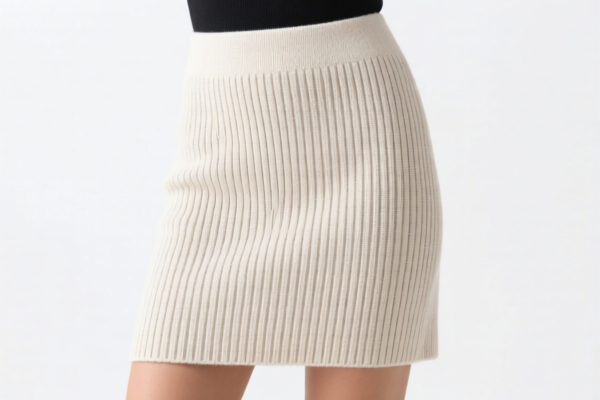 Women's knitted skirt