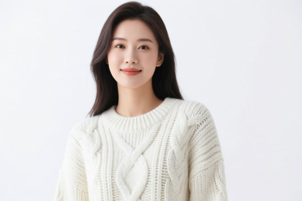 Women's knitted sweater