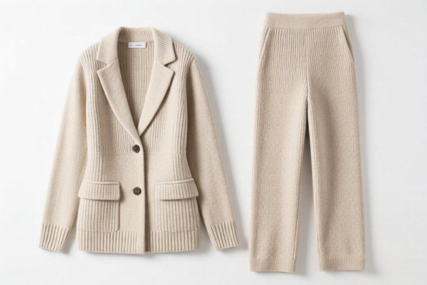 Women's knitted two