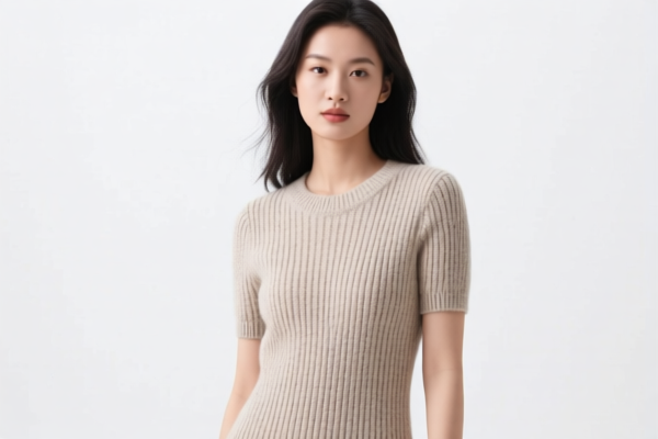 Women's wool knitted dress