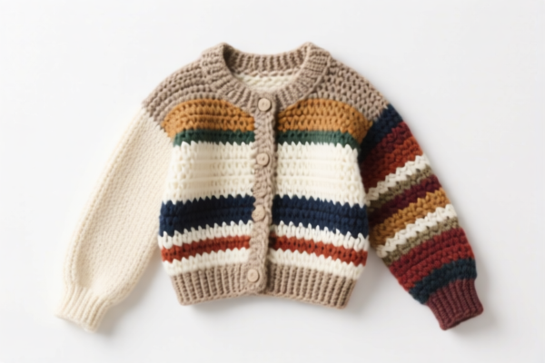 Crocheted Sweaters of Other Textile Materials