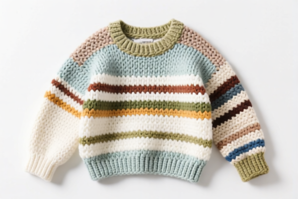 Crocheted sweaters of other textile materials