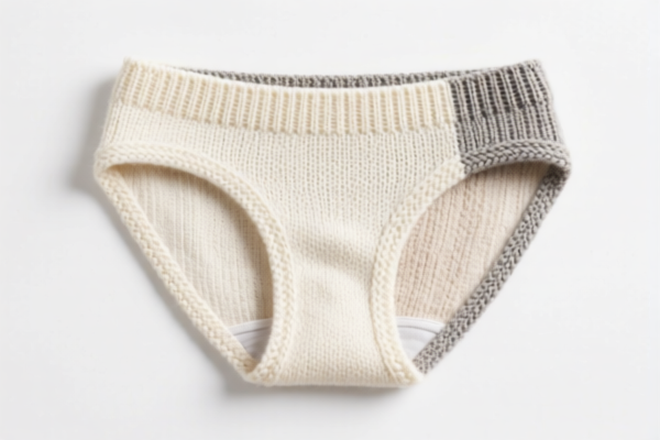 Knitted underwear of other textile materials