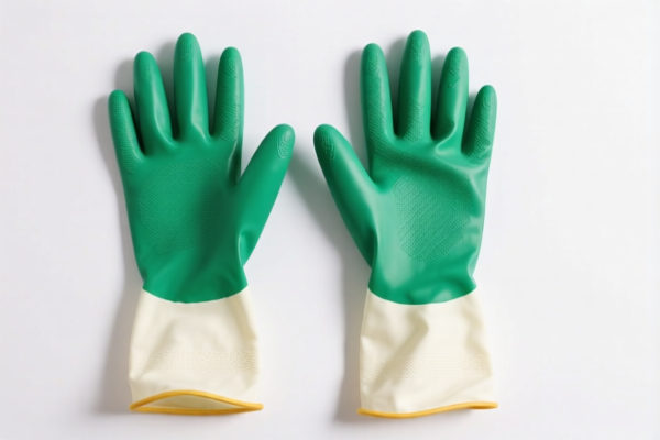 Agricultural Plastic_Rubber Impregnated Gloves