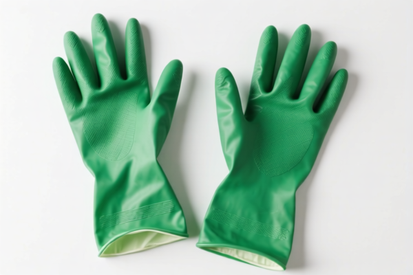 Agricultural Plastic_Rubber Impregnated Gloves