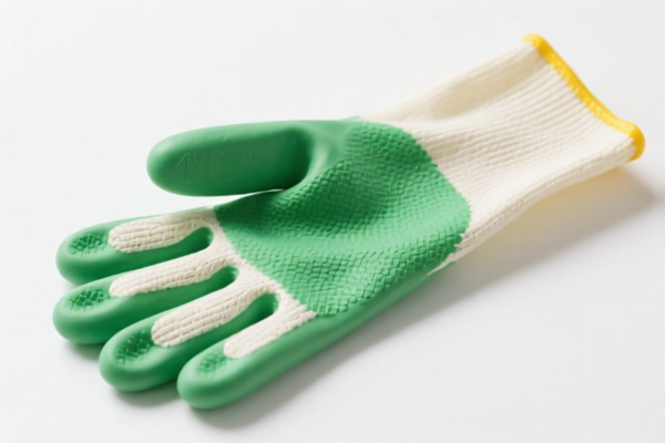 Rubber Impregnated Vegetable Fiber Gloves