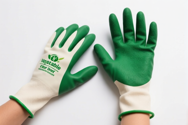 Vegetable Fiber Rubber Composite Gloves