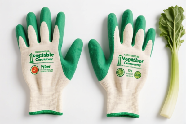 Vegetable Fiber Rubber Composite Gloves