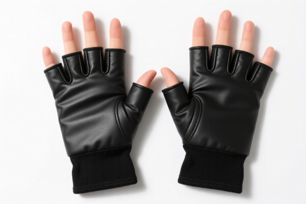 Rubber Coated Cotton Gloves (Fingerless)