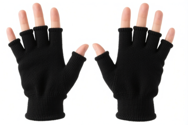 Rubber Coated Cotton Gloves (Fingerless)