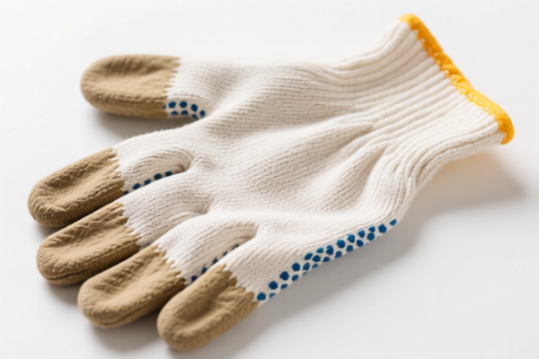 Rubber Coated Cotton Work Gloves