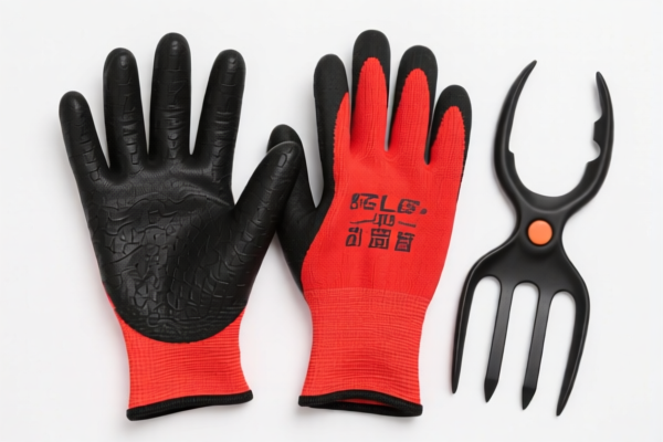 Rubber Coated Work Gloves (Without Fourchettes)