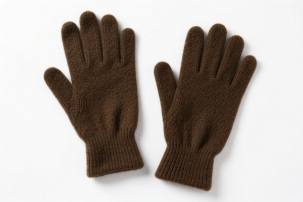 Synthetic Fiber Wool Blend Gloves