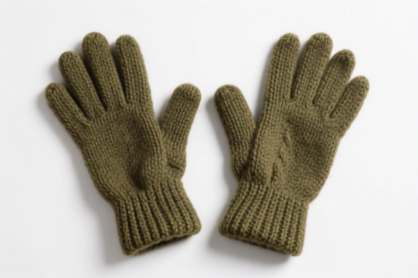 Artificial Fiber Knitted Gloves