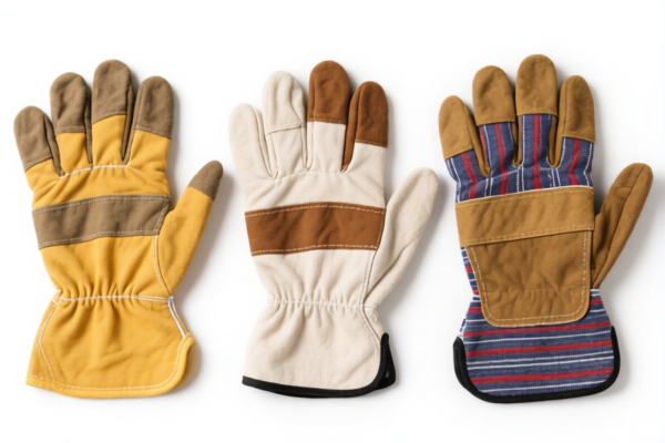 Work Gloves of Other Textile Materials