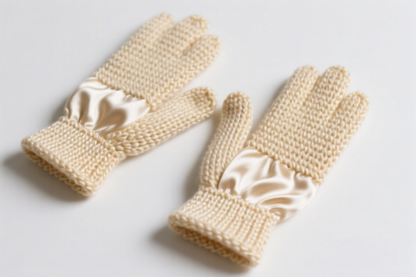 Silk Crocheted Gloves
